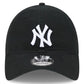NEW YORK YANKEES EVERGREEN BASIC 9TWENTY ADJUSTABLE HAT - BLACK