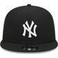 NEW YORK YANKEES EVERGREEN COOPERSTOWN TRUCKER 9FIFTY SNAPBACK HAT - BLACK/WHITE