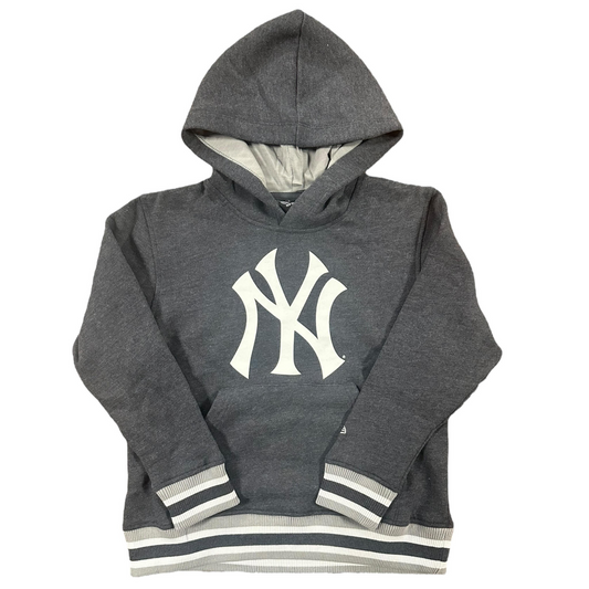 NEW YORK YANKEES GIRLS WASHED HOODED SWEATSHIRT