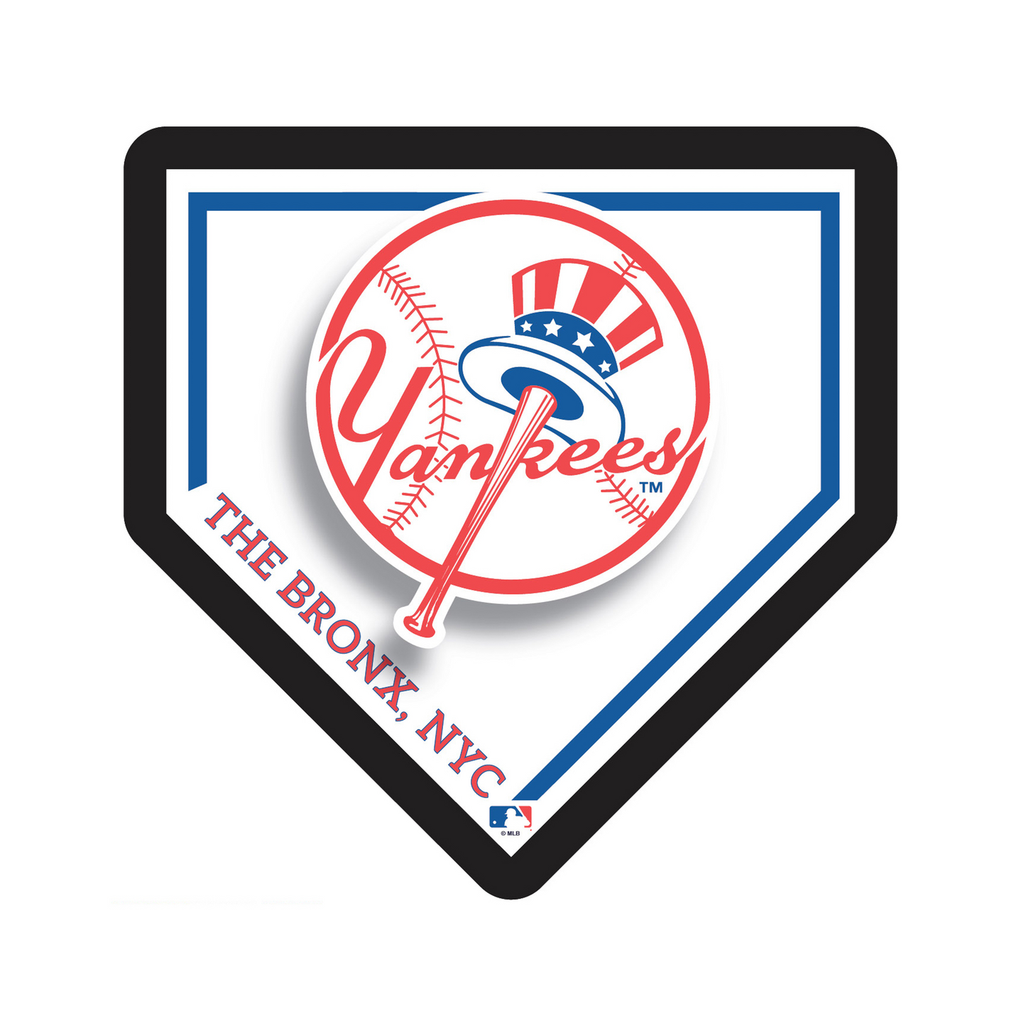 NEW YORK YANKEES HOMEPLATE EDGELITE LED WALL DECOR