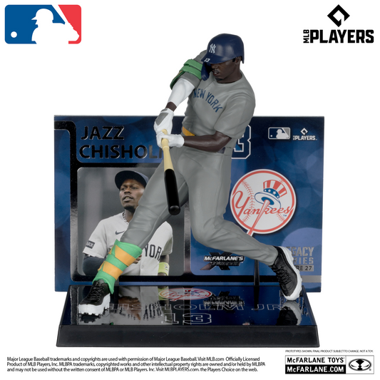 NEW YORK YANKEES JAZZ CHISHOLM JR MLB LEGACY 7" MCFARLANE SPORTS PICK FIGURE