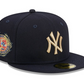 NEW YORK YANKEES LAUREL SIDE PATCH 59FIFTY FITTED