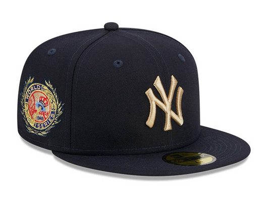 NEW YORK YANKEES LAUREL SIDE PATCH 59FIFTY FITTED