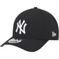 NEW YORK YANKEES M-CROWN 9FORTY A-FRAME SNAPBACK HAT - BLACK/WHITE