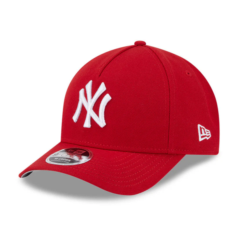 NEW YORK YANKEES M-CROWN 9FORTY A-FRAME SNAPBACK HAT - RED/WHITE