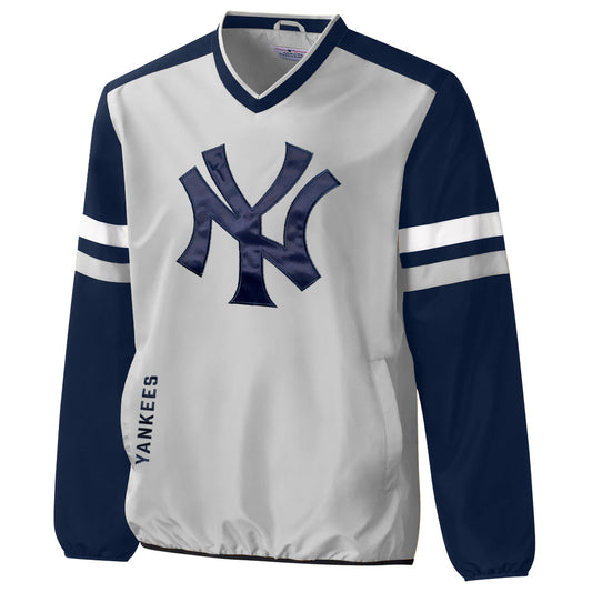 NEW YORK YANKEES MEN'S BATTER BOX PULLOVER JACKET