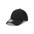 NEW YORK YANKEES MEN'S COOP EVERGREEN 39THIRTY FLEX FIT HAT - BLACK/BLACK