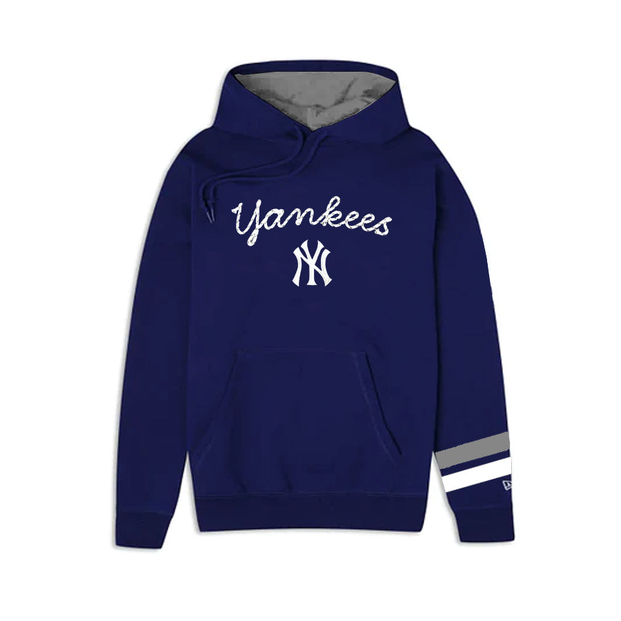 NEW YORK YANKEES MEN'S LACE NAME HOODED SWEATSHIRT