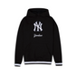 NEW YORK YANKEES MEN'S LOGO SELECT PULLOVER HOODED SWEATSHIRT - BLACK