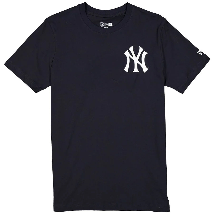 NEW YORK YANKEES MEN'S NEW ERA TEAM BACK T-SHIRT - NAVY