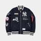 NEW YORK YANKEES MEN'S NEWERA X ALPHA INDUSTRIES MA-1 BOMBER JACKET - NAVY