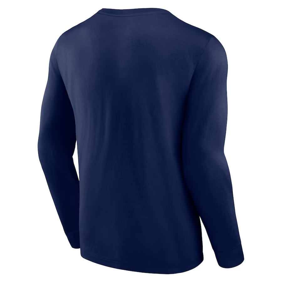 NEW YORK YANKEES MEN'S STRIKE THE GOAL LONG SLEEVE T-SHIRT