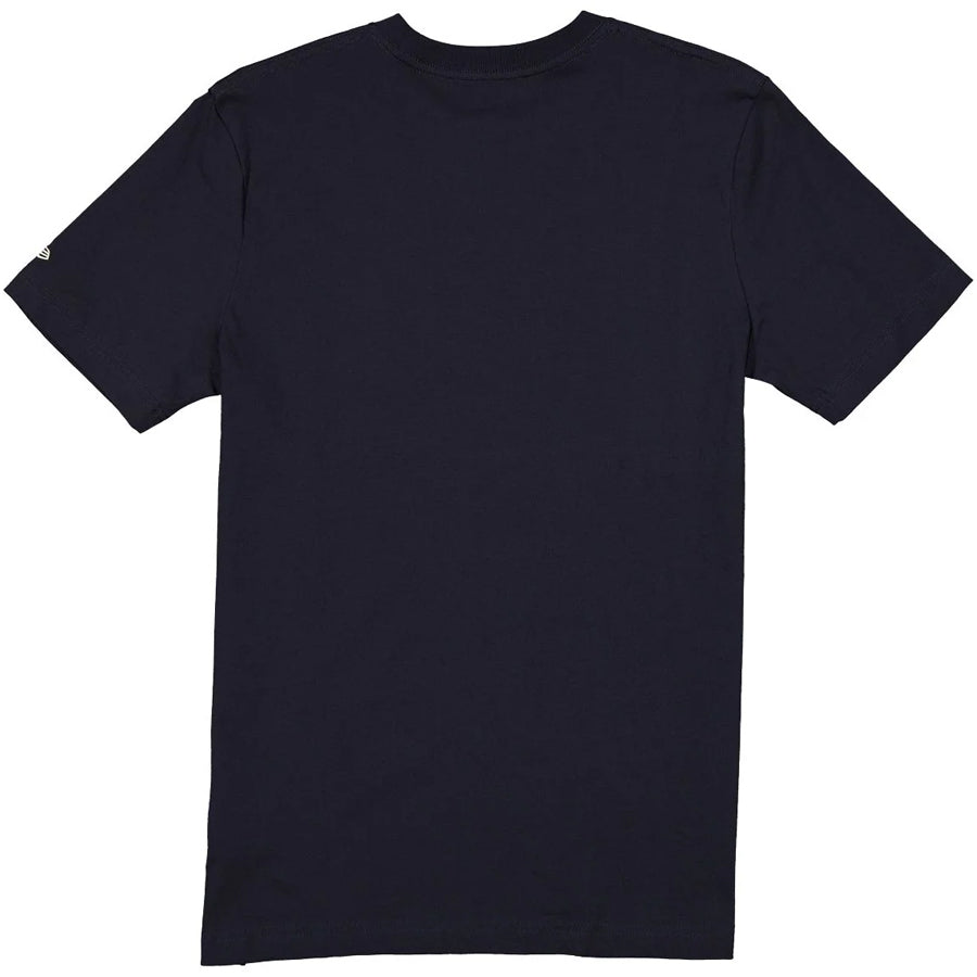 NEW YORK YANKEES MEN'S THROWBACK  HAT FLASH T-SHIRT - NAVY