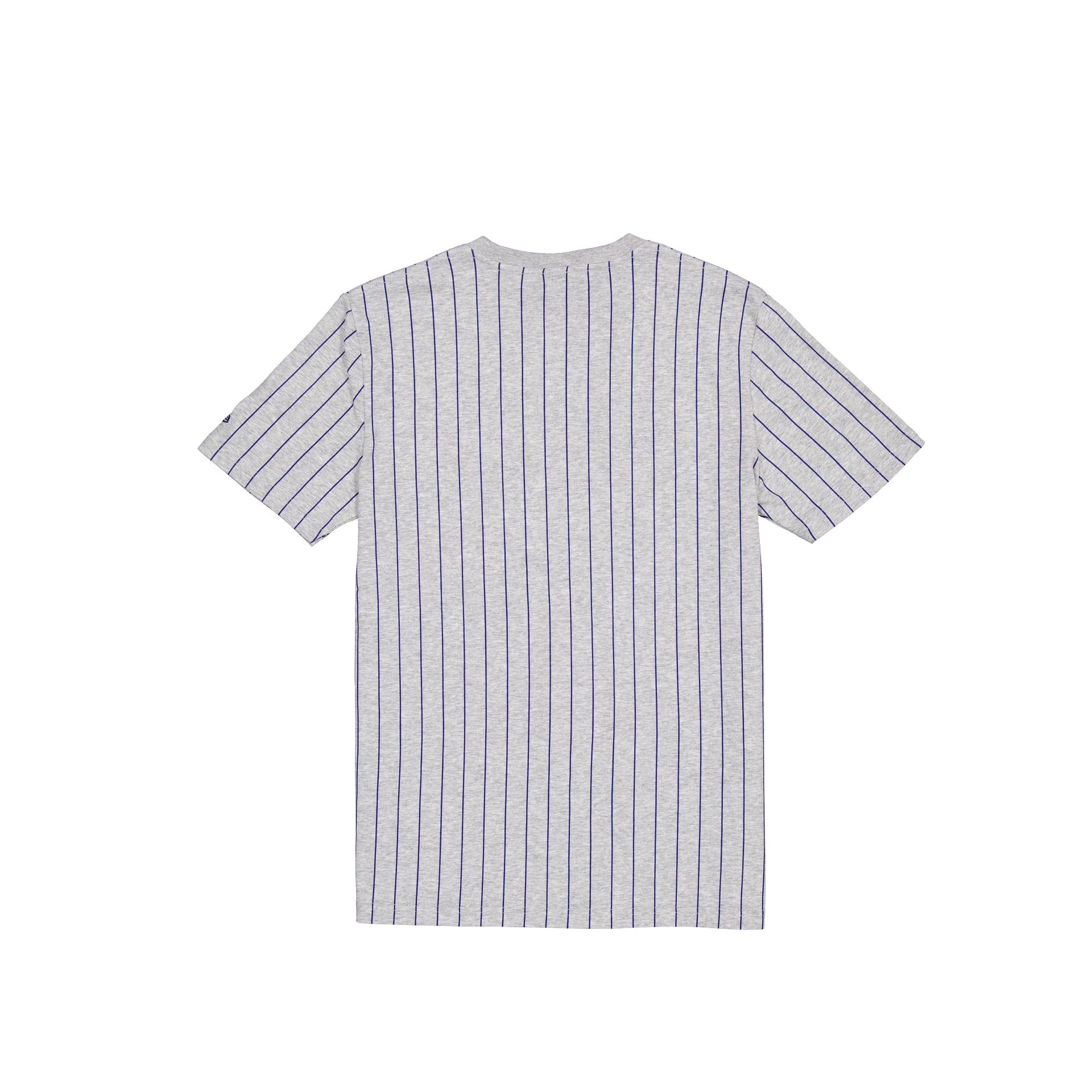 NEW YORK YANKEES MEN'S THROWBACK PINSTRIPE T-SHIRT - GRAY