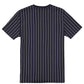 NEW YORK YANKEES MEN'S THROWBACK PINSTRIPE T-SHIRT - NAVY