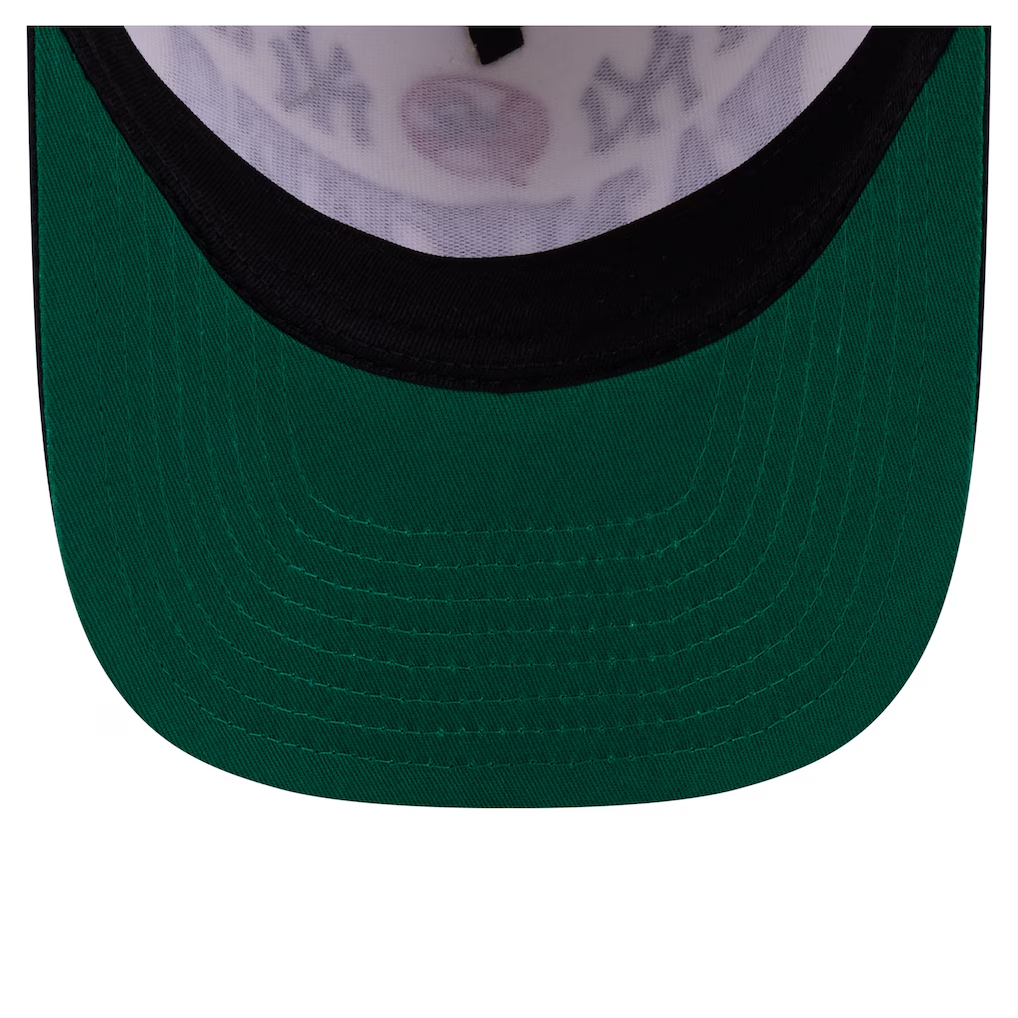 NEW YORK YANKEES NEW ERA TRI-HIT 9FIFTY A-FRAME SNAPBACK HAT - CHROME WHITE/NAVY