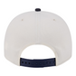 NEW YORK YANKEES NEW ERA TRI-HIT 9FIFTY A-FRAME SNAPBACK HAT - CHROME WHITE/NAVY