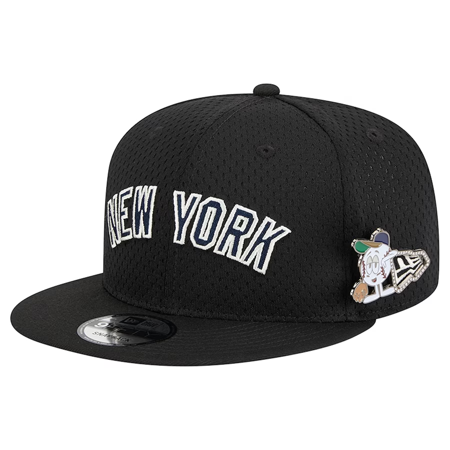 NEW YORK YANKEES POST-UP PIN 9FIFTY SNAPBACK