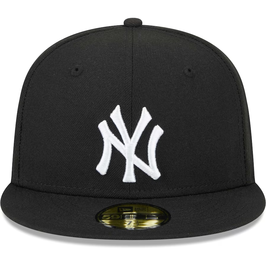 NEW YORK YANKEES SIDEPATCH 2000 WORLD SERIES 59FIFTY FITTED HAT - BLACK/ WHITE
