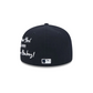 NEW YORK YANKEES TEAM VERBIAGE 59FIFTY FITTED HAT - NAVY