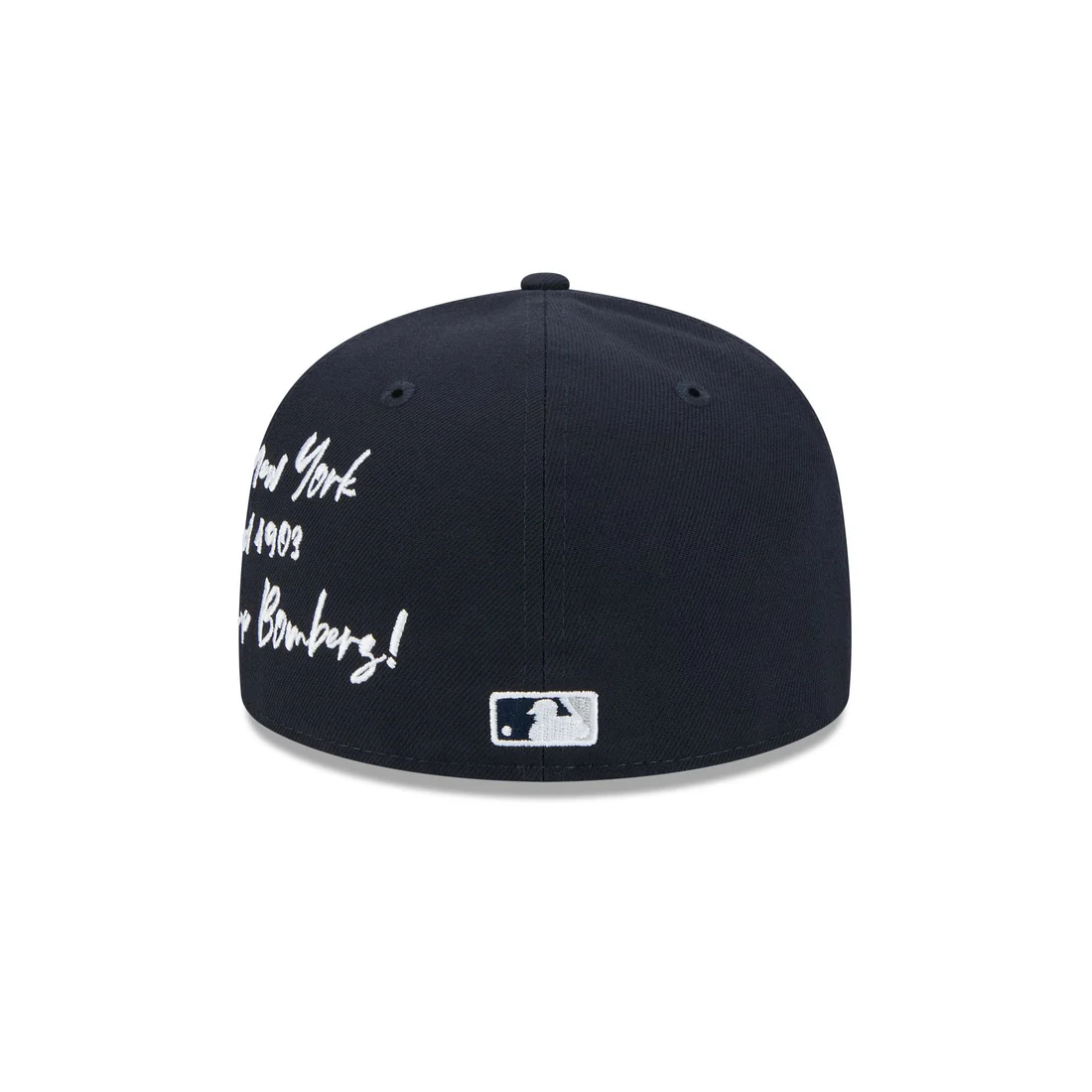 NEW YORK YANKEES TEAM VERBIAGE 59FIFTY FITTED HAT - NAVY