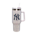 NEW YORK YANKEES THE MEMORY COMPANY 40 OZ BLING COLOSSAL TUMBLER