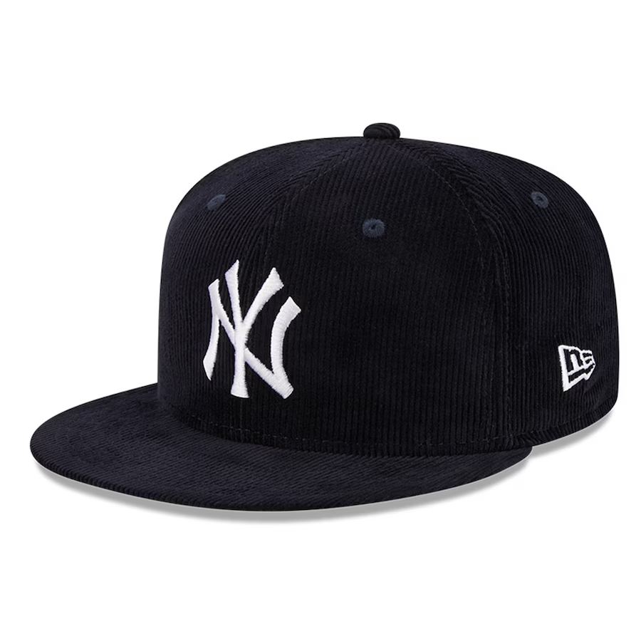 NEW YORK YANKEES THROWBACK CORD 59FIFTY FITTED HAT