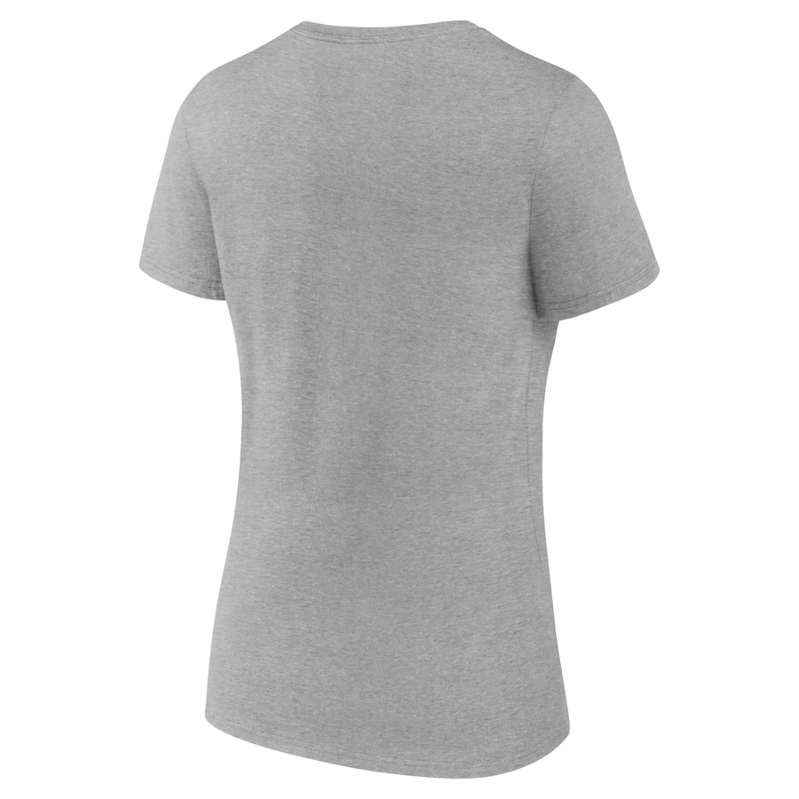 NEW YORK YANKEES WOMEN'S 2024 AMERICAN LEAGUE CHAMPIONS LOCKER ROOM T-SHIRT - GRAY