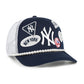 NEW YORK YANKEES WOMEN'S '47 BRAND RALLY ON HITCH ADJUSTABLE HAT - NAVY