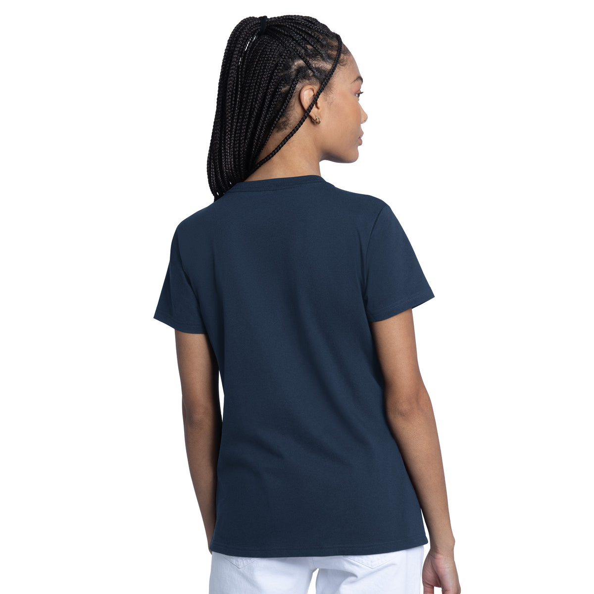 NEW YORK YANKEES WOMEN'S G-III 4HER BY CARL BANKS GOAL T-SHIRT - NAVY