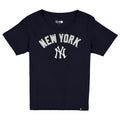 NEW YORK YANKEES WOMEN'S NEW ERA EVERGREEN BASIC T-SHIRT - NAVY