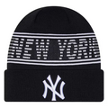 NEW YORK YANKEES YOUTH CLUBHOUSE SPORT CUFFED KNIT - NAVY