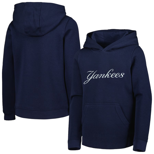 NEW YORK YANKEES YOUTH WORDMARK HOODED SWEATSHIRT