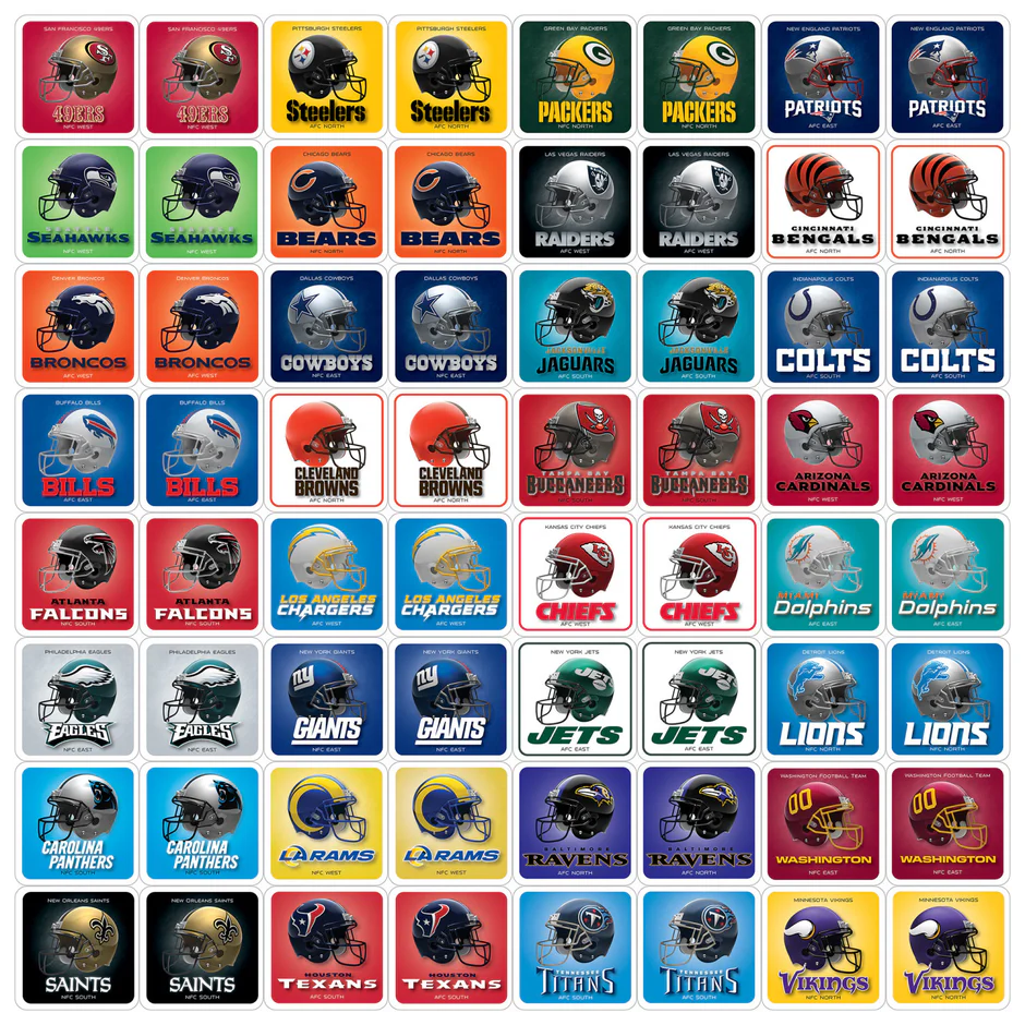NFL LEAGUE MATCHING GAME