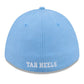 NORTH CAROLINA TAR HEELS TEAM 39THIRTY M-CROWN FLEX FIT HAT - POWDER BLUE
