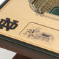 NOTRE DAME FIGHTING IRISH 25 LAYER 3D STADIUM LIGHTED END TABLE