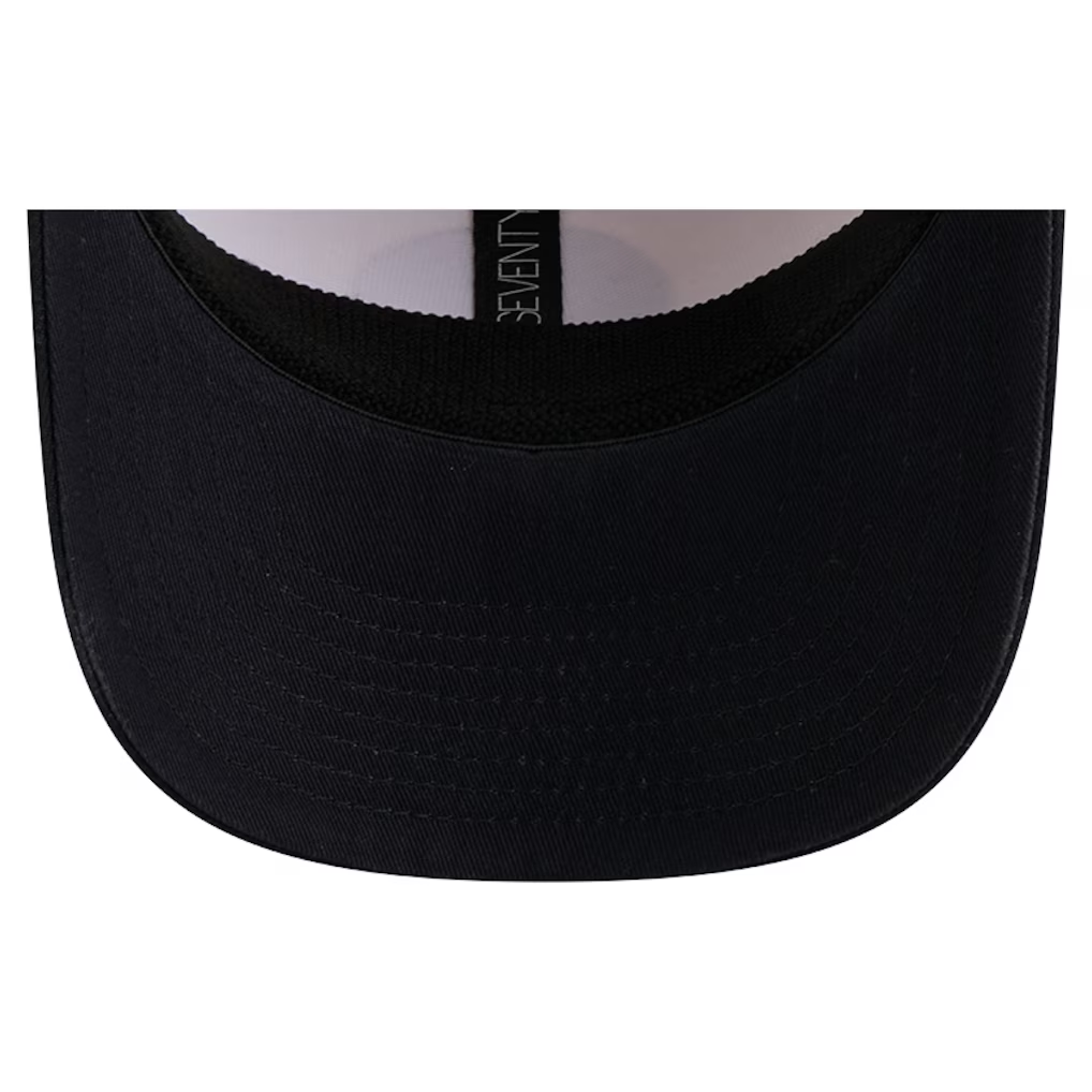 NOTRE DAME FIGHTING IRISH LOYAL CORDUROY 9SEVENTY STRETCH-SNAP ADJUSTABLE HAT - CHROME WHITE/NAVY