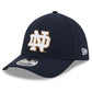 NOTRE DAME FIGHTING IRISH TEAM 39THIRTY M-CROWN FLEX FIT HAT - NAVY