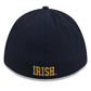 NOTRE DAME FIGHTING IRISH TEAM 39THIRTY M-CROWN FLEX FIT HAT - NAVY
