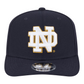 NOTRE DAME FIGHTING IRISH TEAM COLLECTIVE 9SEVENTY STRETCH-SNAP ADJUSTABLE HAT - NAVY