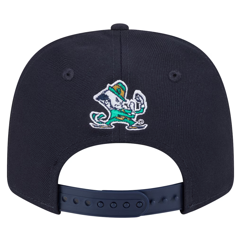 NOTRE DAME FIGHTING IRISH TEAM COLLECTIVE 9SEVENTY STRETCH-SNAP ADJUSTABLE HAT - NAVY