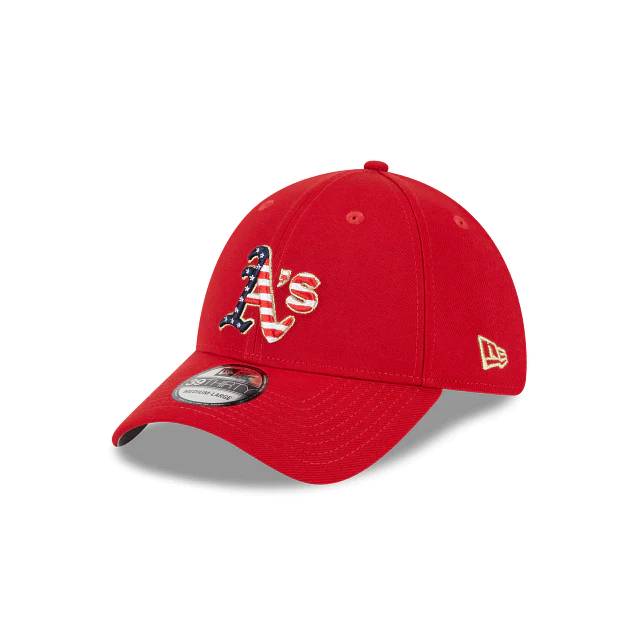OAKLAND ATHLETICS 2023 4 DE JULIO 39THIRTY GORRO FLEX FIT