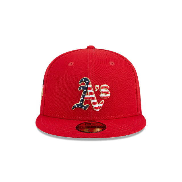 OAKLAND ATHLETICS 2023 4 DE JULIO 59FIFTY GORRO AJUSTADO