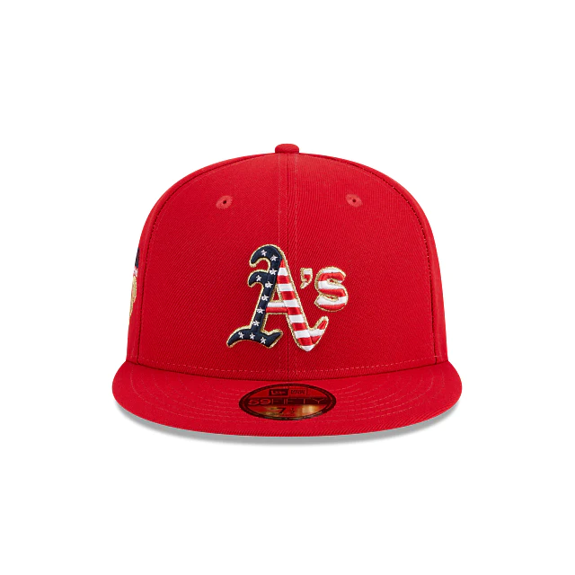 OAKLAND ATHLETICS 2023 4TH OF JULY 59FIFTY FITTED HAT