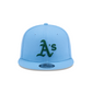 OAKLAND ATHLETICS EVERGREEN BASIC 9FIFTY SNAPBACK HAT - SKY