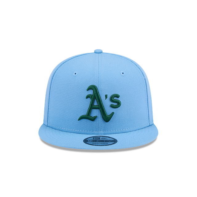 OAKLAND ATHLETICS EVERGREEN BASIC 9FIFTY SNAPBACK HAT - SKY