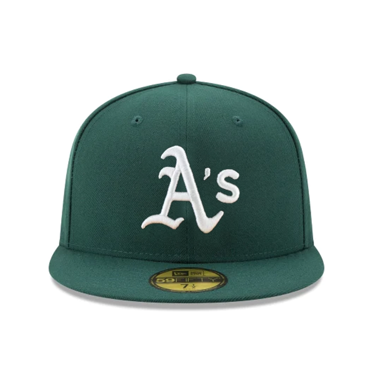 OAKLAND ATHLETICS EVERGREEN BASIC 59FIFTY FITTED HAT