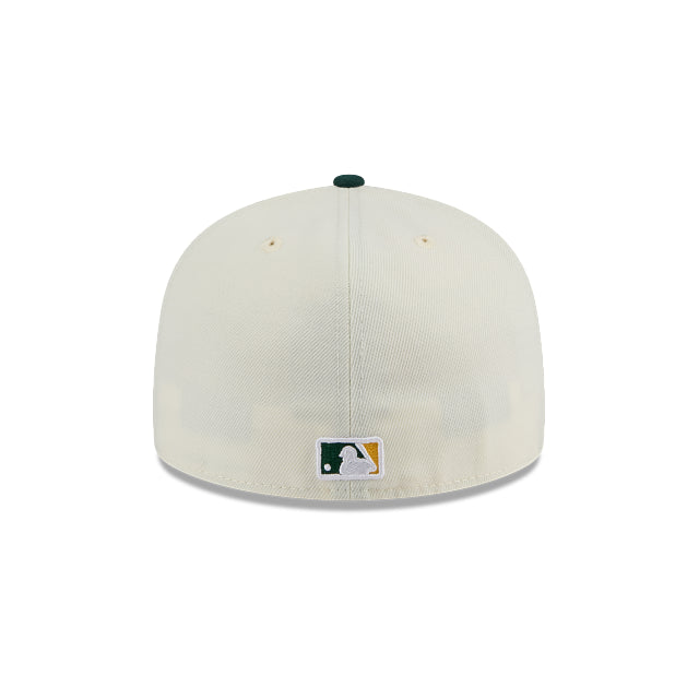OAKLAND ATHLETICS EVERGREEN CHROME 59FIFTY FITTED HAT
