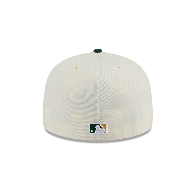 OAKLAND ATHLETICS EVERGREEN CHROME 59FIFTY FITTED HAT