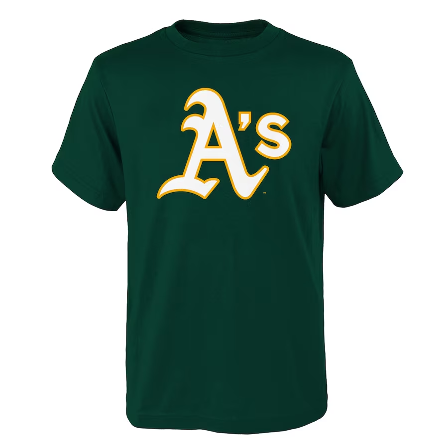 OAKLAND ATHLETICS KIDS PRIMARY LOGO T-SHIRT